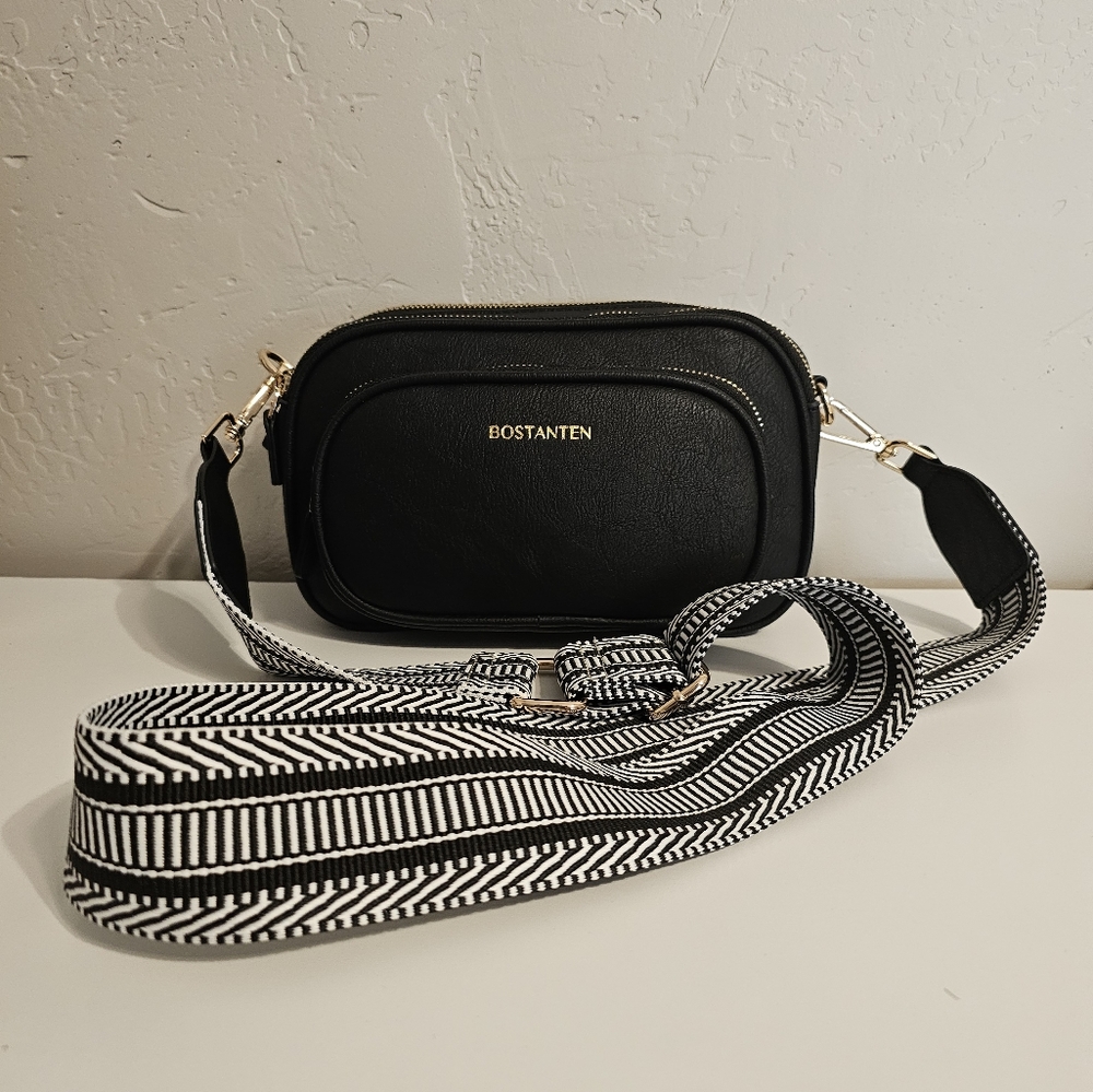 Bostanten Crossbody leather bag.